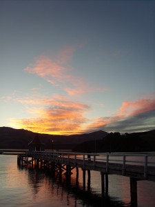 Akaroa sunset :)